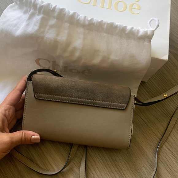 Gently used Chloe mini cross body with card slots - Picture 5 of 7